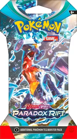 Pokemon - Trading Card Game: Scarlet & Violet - Paradox Rift Sleeved Booster - S - Image 1