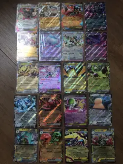 Pokemon Cards Mega EX Bundle 20 Cards English Double Rare - Mint - Image 1