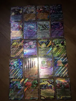 Pokemon Cards Mega EX Bundle 20 Cards English Double Rare - Mint - Image 2