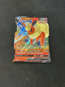 Flareon V SWSH149 SWSH: Sword & Shield Promo Cards Holo - Image 1