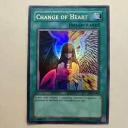 Change of Heart MRD-060 Yu-Gi-Oh Unlimited Metal Raiders Ultra Rare Card MP - Image 1