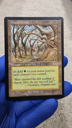 Urza's Saga Gaea's Cradle ~ MTG / Magic: the Gathering ~ LP / NM Condition [N/R] - Image 1