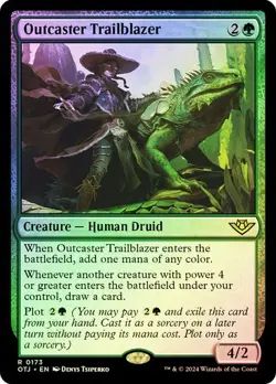 Outcaster Trailblazer *FOIL* - OTJ - NM - Magic The Gathering - MTG - Image 1