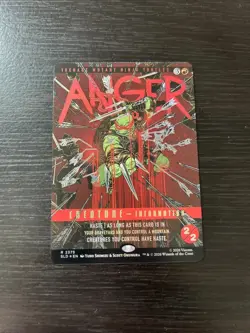 Anger Borderless FOIL ✨ MTG TMNT Secret Lair NM 2375 Turtles - Image 1