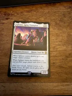 Splinter, Aging Champion Commander: Teenage Mutant Ninja Turtles Regular - Image 1