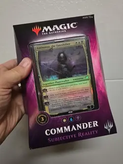 MTG Magic Subjective Reality Commander 2018 Sealed Deck Box w/ Oversize Aminatou - Image 1