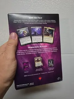 MTG Magic Subjective Reality Commander 2018 Sealed Deck Box w/ Oversize Aminatou - Image 2