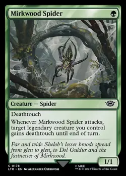 (x4) Mirkwood Spider 0178 Play Set Common Lord of the Rings MTG Near Mint - Image 1