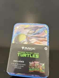 Magic: The Gathering TMNT Tin w/ 3 Play Boosters & Exclusive Sticker - Image 2
