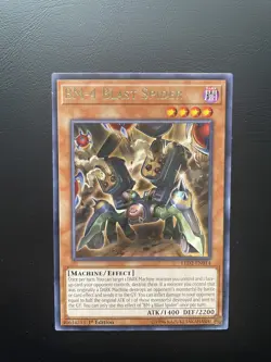 Yugioh BM-4 Blast Spider LED2-EN014 1st Edition Rare LP/MP - Image 1