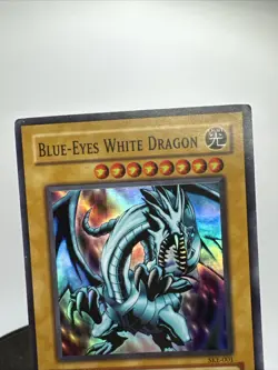 Blue-Eyes White Dragon SKE-001 Super Rare SD Kaiba Evolution 2004 Yu-Gi-Oh! TCG - Image 5