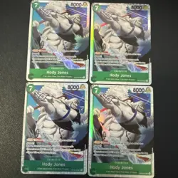 One Piece Hody Jones OP06-035 SR Playset x4 Wings of the captain English Nm - Image 1