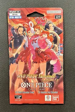 ONE PIECE Heroines EB-03 Sleeved Booster pack English (Lot of 5) - Image 2