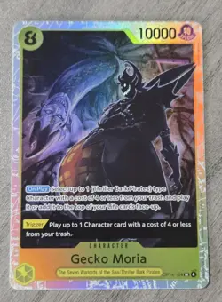 One Piece Series 14 The Azure Sea's Seven Gecko Moria OP14-104 SR!!! - Image 1