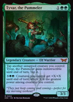 Tyvar, the Pummeler - Foil - MTG Cards Shop - Image 1