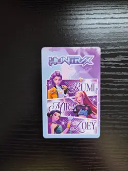 KPop Demon Hunters Collectible Trading Card (QZ54) HUNTR/X & Saja Boys - Image 2