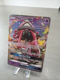 Pokemon TCG Tapu Lele GX 60/145 25th Anniversary Celebrations Card - Image 1