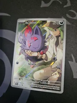 N's Zorua 189 Sv: Scarlet & Violet Promo Cards Holo NM - Image 3