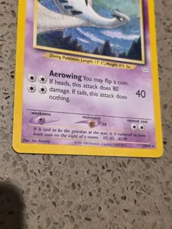 Lugia 20/64 – Neo Revelation Rare Pokemon Card 2001 WOTC NM - Image 3