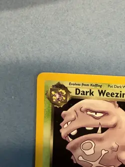 Dark Weezing 14/82 Team Rocket Holo NP NM+/MT. Awesome card - Image 2