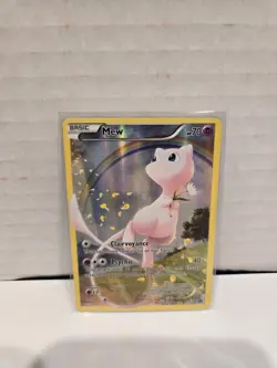 Mew Holo Promo XY110 XY Black Star Full Art English 2016 Pokemon TCG Card - Image 1