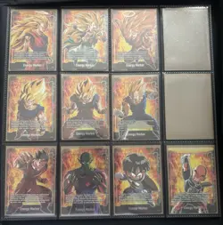 Dragon Ball Fusion World Card Game Energy Marker Full Set Of All 10. Fs11&FS12 - Image 1