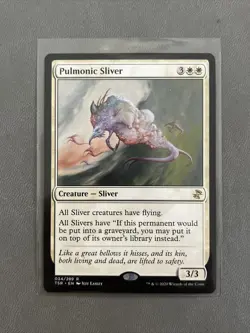 MTG Pulmonic Sliver 034/289 R Rare Time Spiral: Remastered Magic Card - Image 1