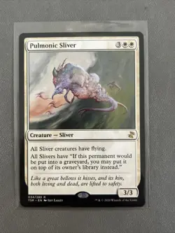 MTG Pulmonic Sliver 034/289 R Rare Time Spiral: Remastered Magic Card - Image 2