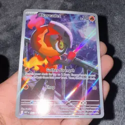 Pokemon Charcadet Promo Holo Card MEP 022 70 HP Gather Strength & Chop - Image 3