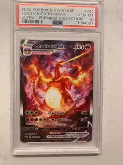 PSA 10 - Charizard VMAX SWSH261 SWSH: Sword & Shield Promo Cards Holo PSA10 - Image 1