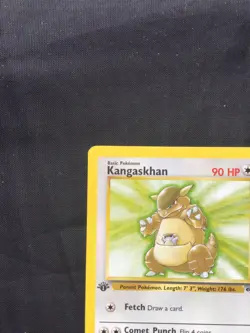 Pokemon Cards: Jungle 1st Edition Rare: Kangaskhan 21/64 - Image 2