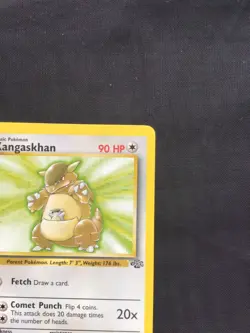 Pokemon Cards: Jungle 1st Edition Rare: Kangaskhan 21/64 - Image 3