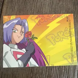 P02 of 6 Holo Charmander and Pikachu Painting Pokemon Topps Puzzle Card NM/MP - Image 2