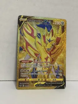 Zamazenta v 212/202 Sword & Shield Base Set Secret Rare Card LP Condition - Image 3