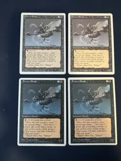 MTG - Magic The Gathering - Frozen Shade X 4 - Revised/4th Edition - NP/NM! - Image 1