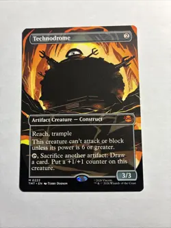 Technodrome (Borderless) - Teenage Mutant Ninja Turtles MTG Plus Bonus Rare!!! - Image 1