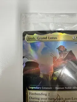 SEALED Iroh, Grand Lotus Extended Art ✨Foil✨ Box Lunch Promo 0002 MTG - Image 2