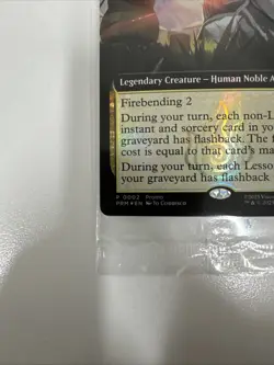 SEALED Iroh, Grand Lotus Extended Art ✨Foil✨ Box Lunch Promo 0002 MTG - Image 4