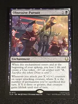 MTG Avatar: The Last Airbender Obsessive Pursuit 0112 NM Rare - Image 1