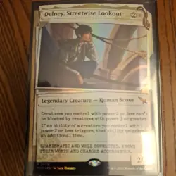Delney Streetwise Lookout (Showcase Invisible Ink) FOIL Karlov MINT 378 - Image 1