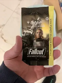 mtg Fallout Collectors Booster Sample Pack sealed new from commander deck - Image 1