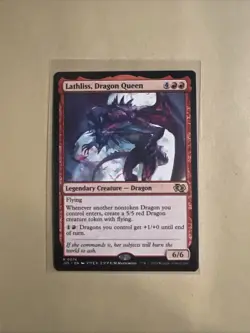 MTG Lathliss, Dragon Queen J25 0074 R NM Anime Regular - Image 1