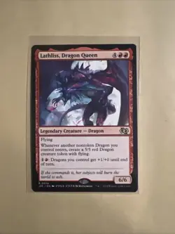 MTG Lathliss, Dragon Queen J25 0074 R NM Anime Regular - Image 2