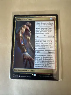 MTG Sorcerer Class AFR 233 R NM Regular - Image 2