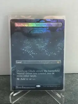 MTG Magic the Gathering Deathcap Glade 281/596 Innistrad Crimson Vow NM FOIL LC1 - Image 1