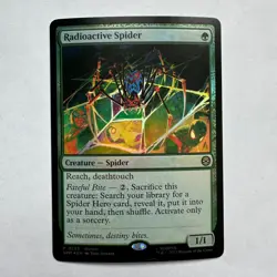 Radioactive Spider 285 NM Foil P Unique and Miscellaneous Promos MTG - Image 1