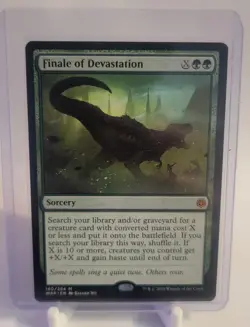 NM Finale of Devastation War of the Spark Mythic Sorcery #160 [Regular] - Image 1