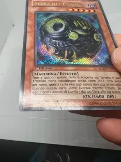 3x Yugioh Sphere of Chaos Secret Rare Italian RGBT-IT093 LP 2x 1st ed, 1x unl LP - Image 3