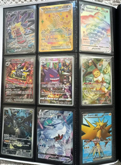 200+ Pokemon TCG Card Binder Lot: SIR, SAR, CHR, VMAX, V, IR, AR, Gold, Promos - Image 1