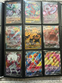 200+ Pokemon TCG Card Binder Lot: SIR, SAR, CHR, VMAX, V, IR, AR, Gold, Promos - Image 2